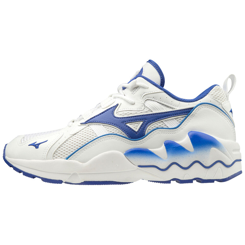 Tenis Mizuno WAVE RIDER 1 Para Hombre Blancos 3507682-HR